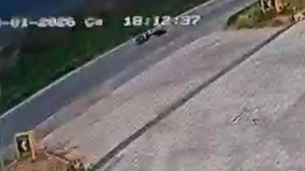 Bilecik'te motosiklet kontrolden çıktı: sürücü yaralandı