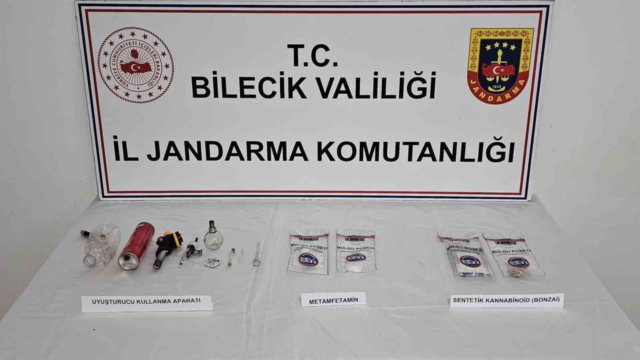 Bilecik’te uyuşturucu operasyonu: Dodurga’da 3 şüpheli hakkında soruşturma