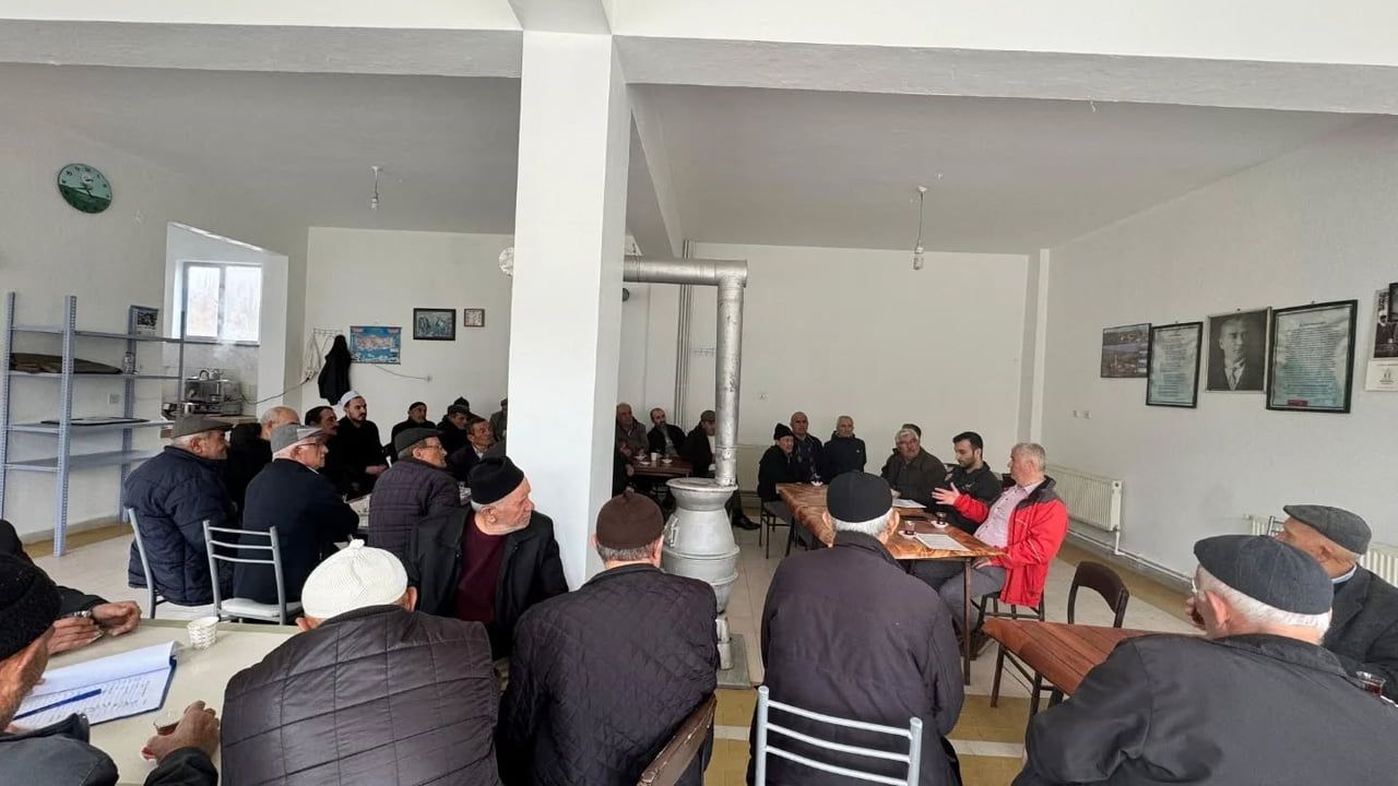 Bilecik Yenipazar'da 'Kırsalda Bereket Küçükbaş Destek Programı 2026' için üretici bilgilendirmesi