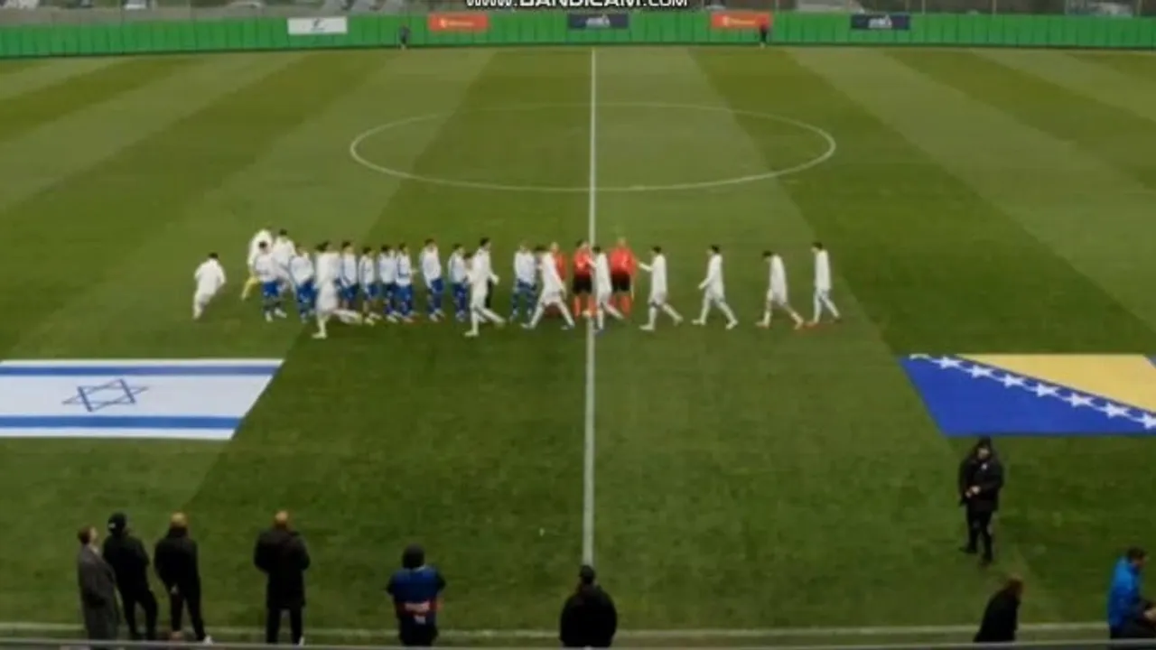 Bosna Hersek Ümit Milli Takımı, Budapeşte'de İsrailli Rakipleriyle Tokalaşmayı Reddetti