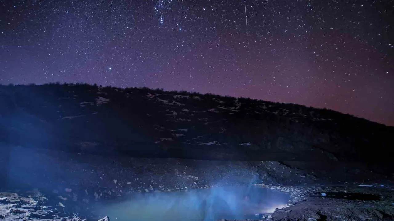 Budaklı Kaplıcaları'nda yıldızlı geceler: Bitlis'te düşük ışık kirliliği gözlem fırsatı