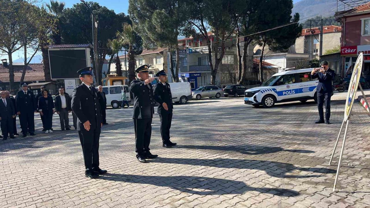 Buldan’da Türk Polis Teşkilatı’nın 181. kuruluş yıl dönümü törenle kutlandı