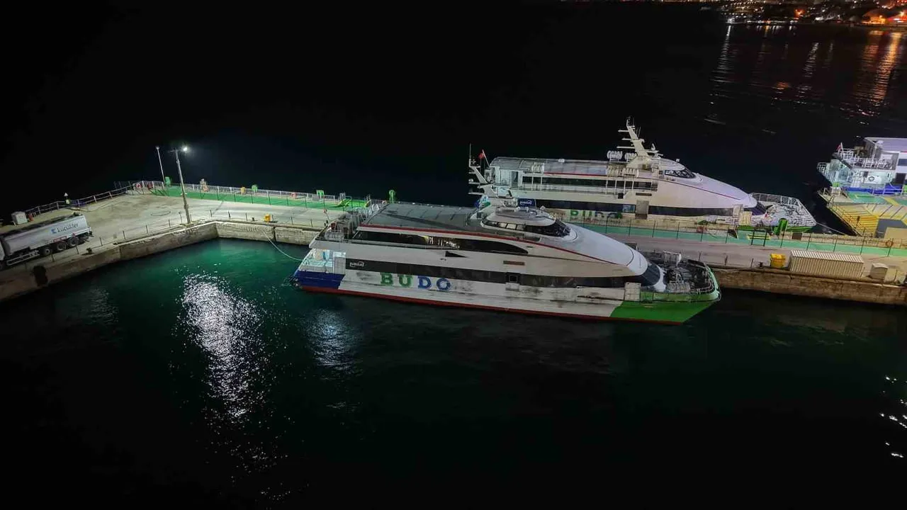 Bursa–İstanbul Deniz Otobüsü Seferleri 1 Nisan Akşamı Hava Koşulları Nedeniyle İptal