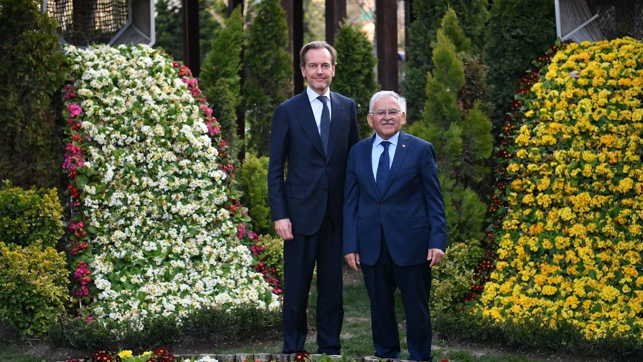 Büyükkılıç Belçika Büyükelçisi Van De Velde’yi Ağırladı: Kayseri’nin AB Standartlarındaki Gelişimi Ele Alındı