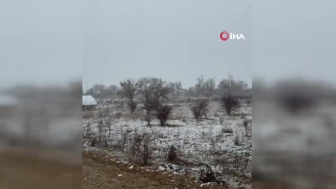 Çankırı'da Nisan Ayında Kar: Çerkeş ve Ilgaz Yüksekleri Beyaza Büründü