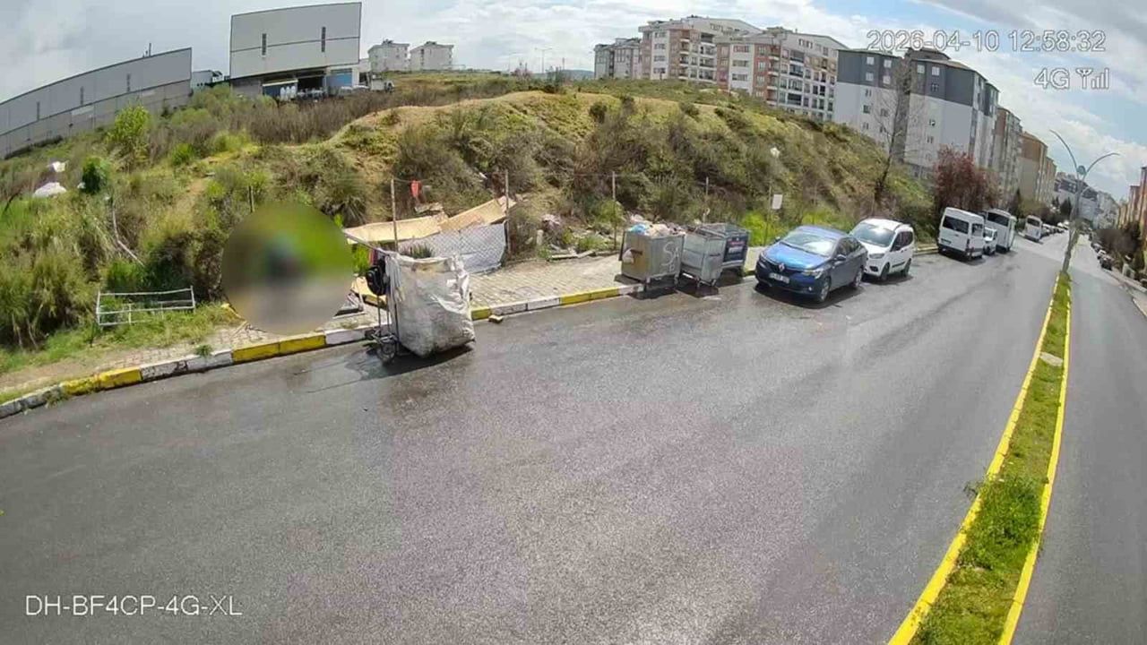 Çayırova'da kaçak moloz ve kaba atık dökümüne kameralı takip