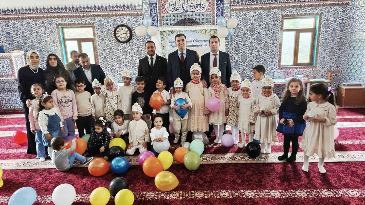 Çemişgezek'te 4-6 Yaş Kur’an Kursu öğrencileri için Kur’an-ı Kerim’e Geçiş Programı