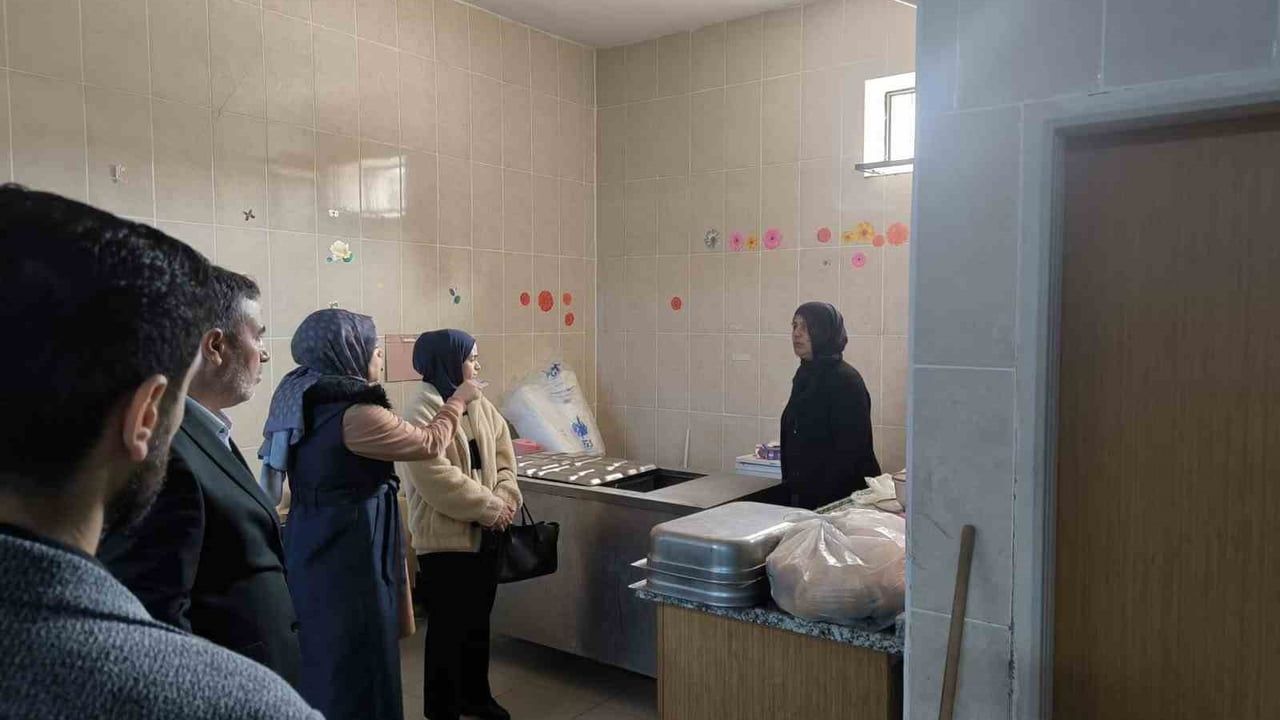 Çermik’te okul kantinleri Tarım ve Sağlık ekiplerince denetlendi