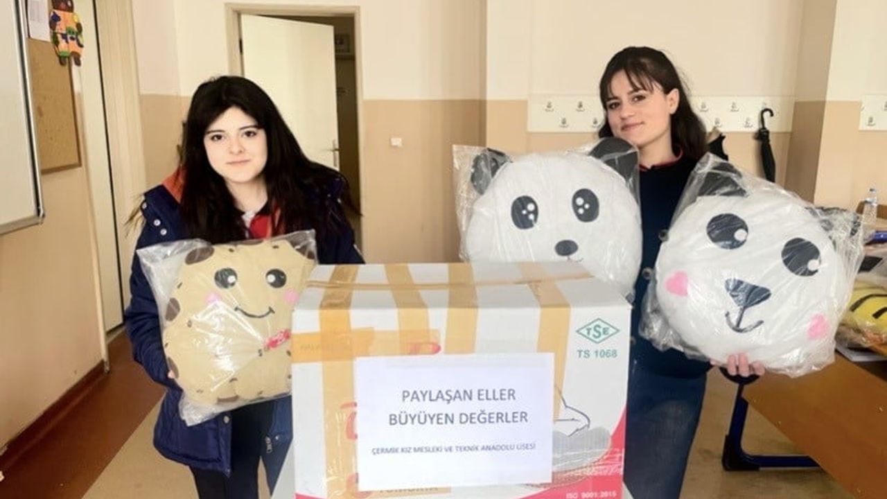 Çermik ve Kayseri arasında gönül köprüsü: Mesleki eğitim öğrencilerinden paylaşma projesi