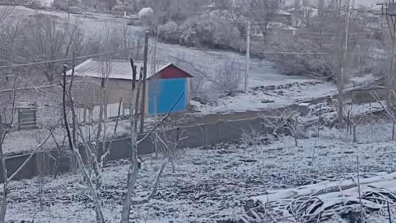 Çiçekdağı'nda Nisan karı: Tarım uyarıları ve yüksek kesimlerde etkili yağış