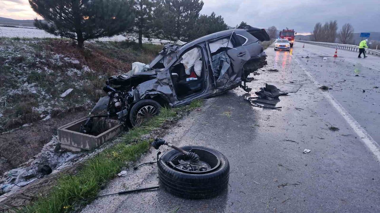 Çorum Alaca’da aynı noktada iki ayrı trafik kazası: 1 ölü, 3 yaralı