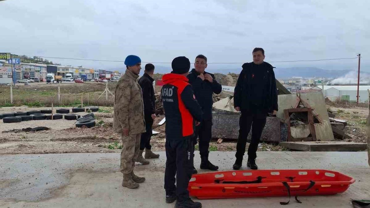 Çorum'da AFAD'tan Jandarma Komandolara Arama ve Kurtarma Eğitimi