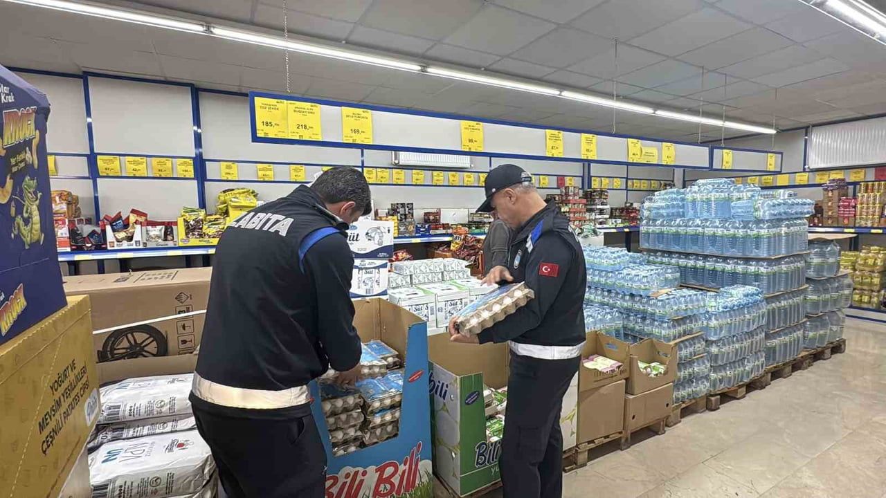 Çorum'da market denetimlerinde 41 mevzuata aykırı ürün tespit edildi