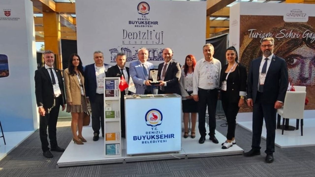Denizli Büyükşehir, 4. TÜRSAB Turizm Kongresi’nde kentin turizm vizyonunu Antalya’da tanıttı