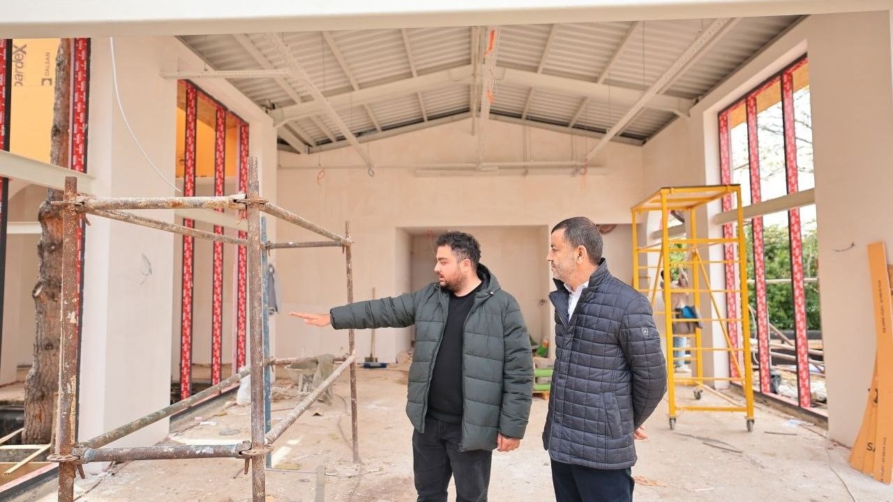 Denizli'de Yunus Emre Sosyal Tesisi yükseliyor: 292 metrekarelik modern sosyal mekan