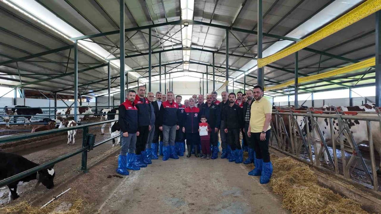 DERİM Modeli Düzce'de pilot uygulamaya başladı: Gölyaka'da Ari Süt İşletmesi'nde bilgilendirme