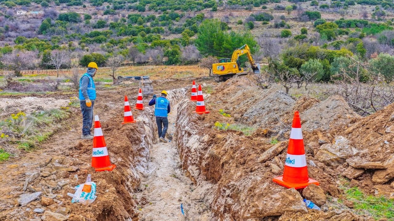 DESKİ’den Bekilli Yeşiloba Mahallesi’ne 21,5 milyon TL’lik içme suyu deposu ve iletim hattı yatırımı