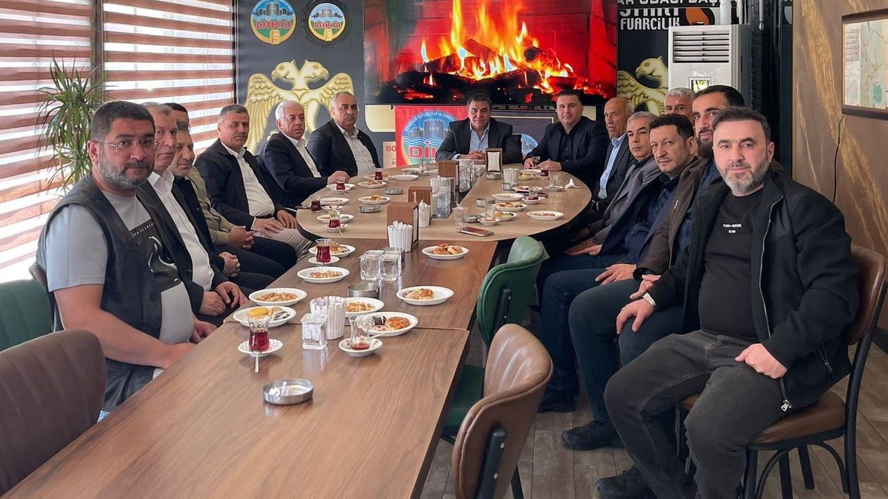 DESOB Başkanı Alican Ebedinoğlu'ndan Diyarbakır Kuyumcular ve Sarraflar Odası'na hayırlı olsun ziyareti