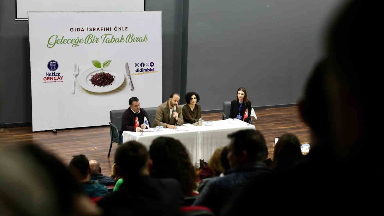 Didim'de 'Geleceğe Bir Tabak Bırak' paneli: Gıda israfını azaltmaya yönelik pratik adımlar
