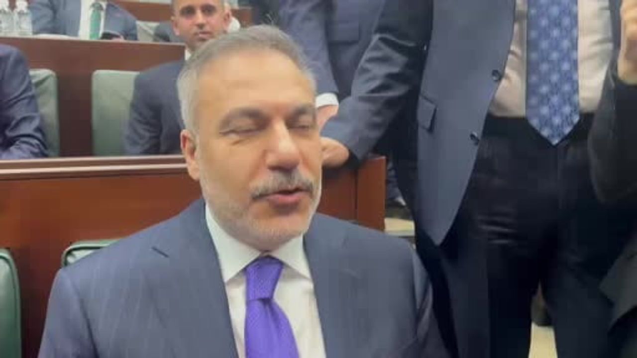 Dışişleri Bakanı Hakan Fidan, AK Parti Grup Toplantısı Öncesi Basın Mensuplarının Sorularını Yanıtladı