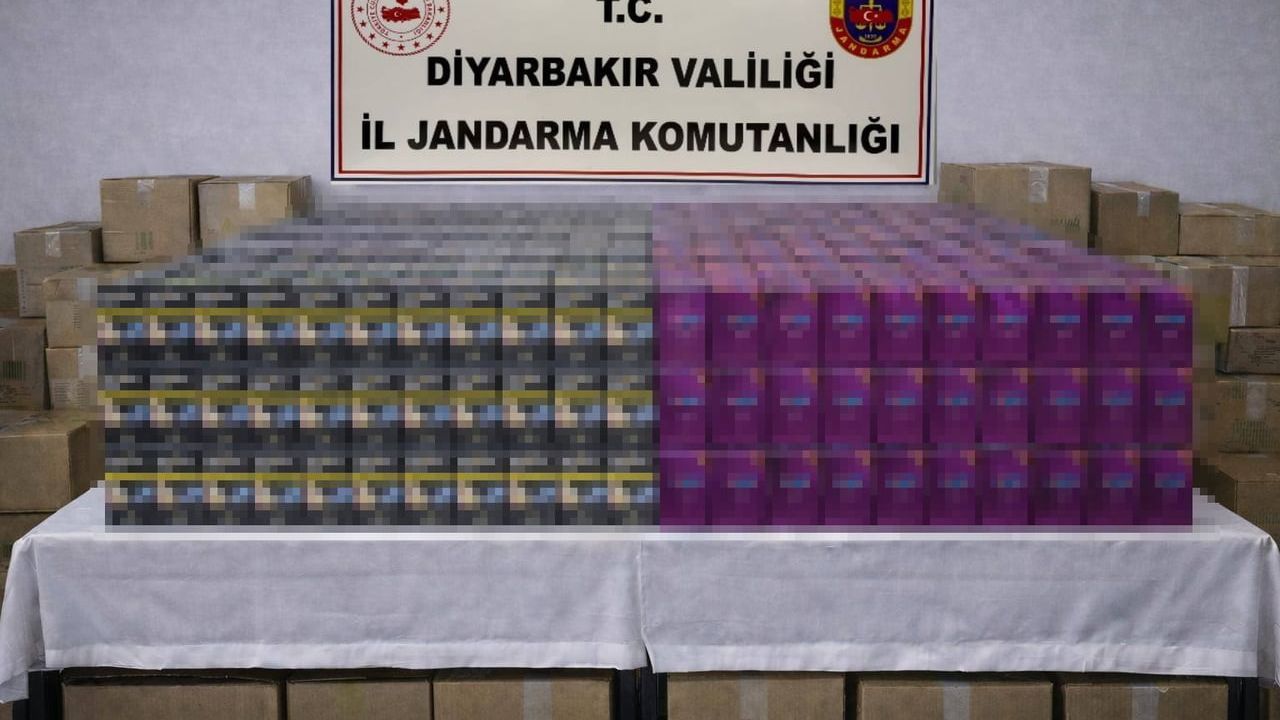 Diyarbakır'da jandarma kaçakçılık operasyonlarında 48 şüpheli hakkında işlem