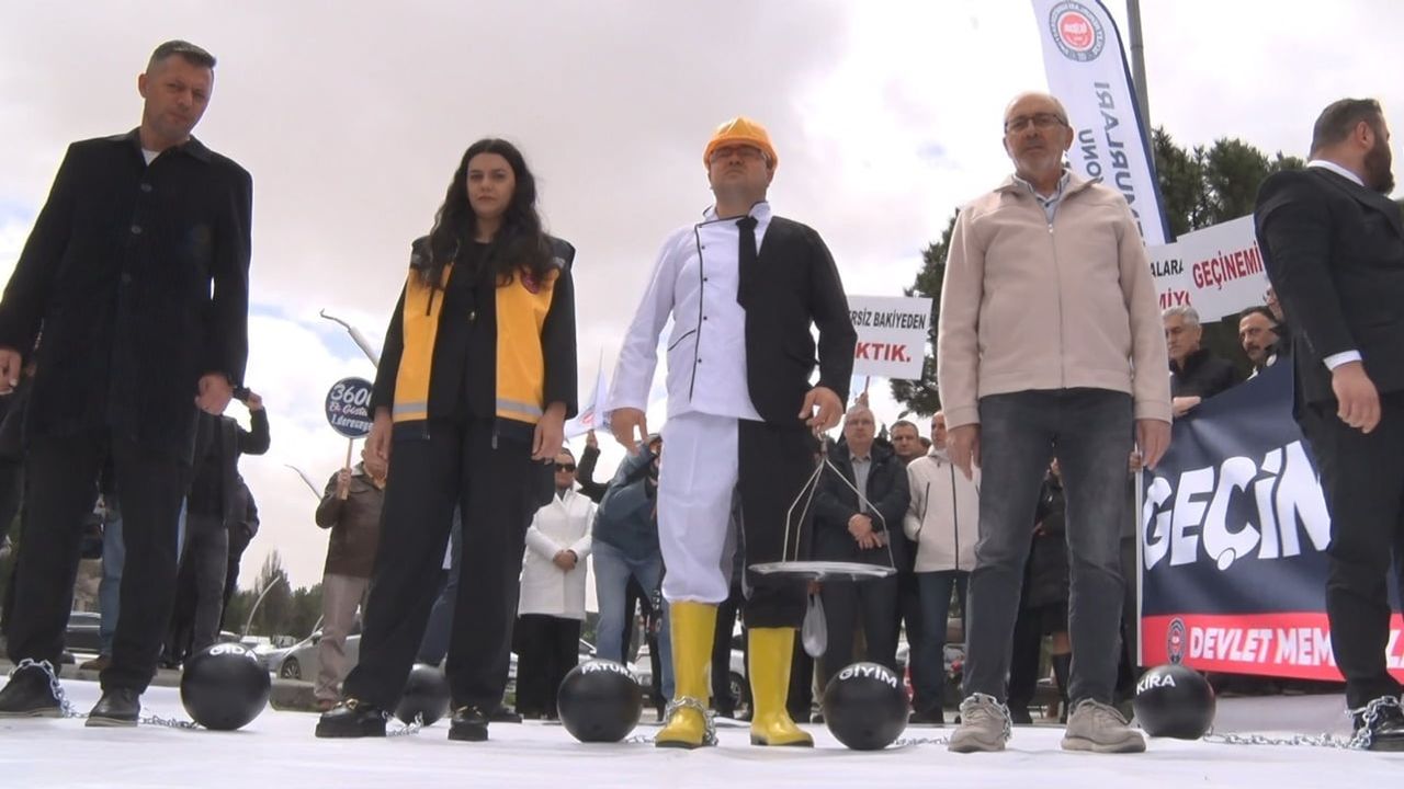 DMK Başkanı Osman Kaya: Memurlar ve emekliler ayın sonunu getirecek maaşlara ulaşana dek mücadele sürecek