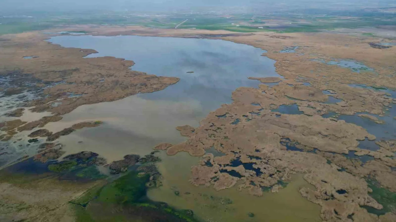 Eber Gölü'nde su seviyesi yükseldi: Akarçay beslemesiyle yüzde %40'a çıktı