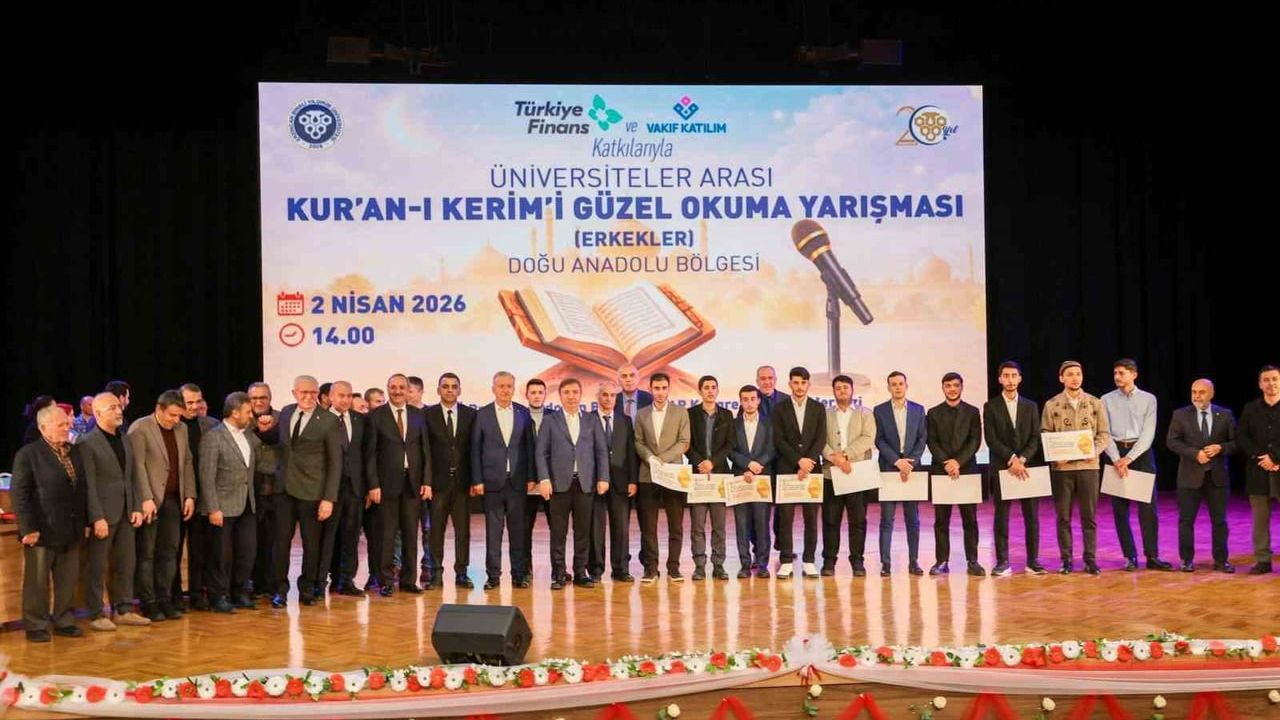 EBYÜ ev sahipliğinde Üniversiteler Arası Kur’an-ı Kerim’i Güzel Okuma Doğu Anadolu Bölge Yarışması düzenlendi