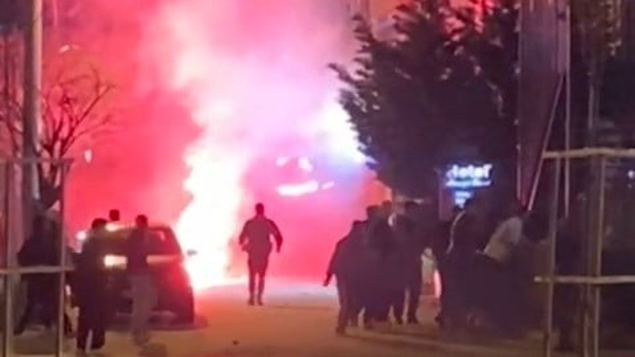 Edirne'de Fenerbahçe-Beşiktaş maçının ardından taraftar kavgası