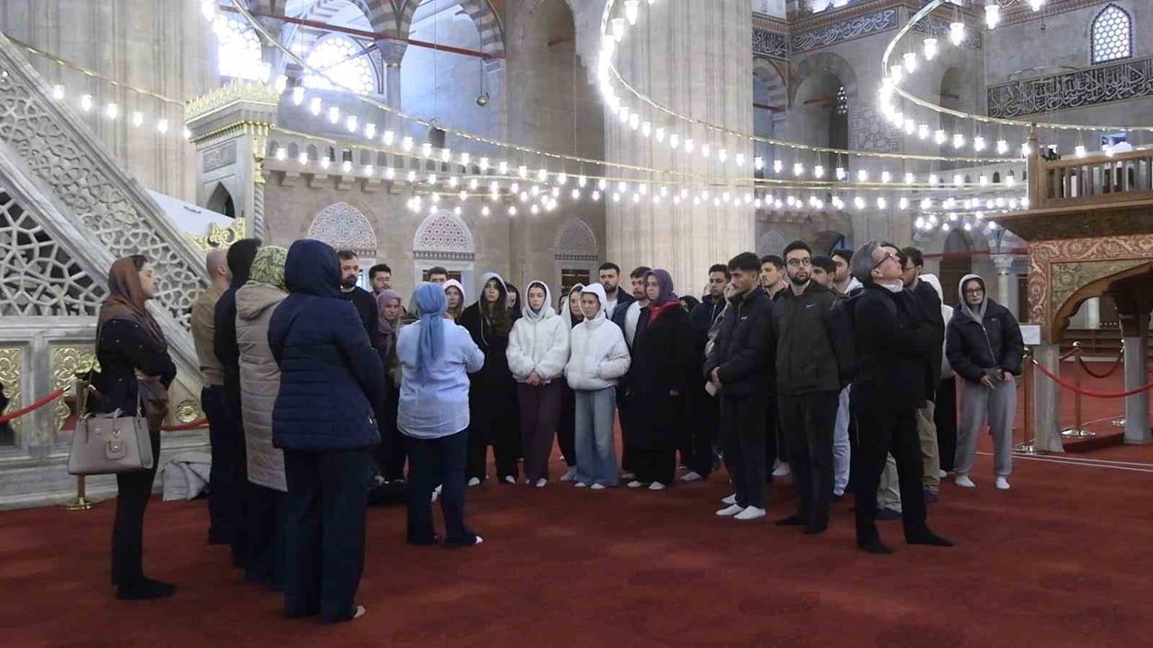 Edirne'de Mimar Sinan 438. yılında Selimiye Camii'nde anıldı