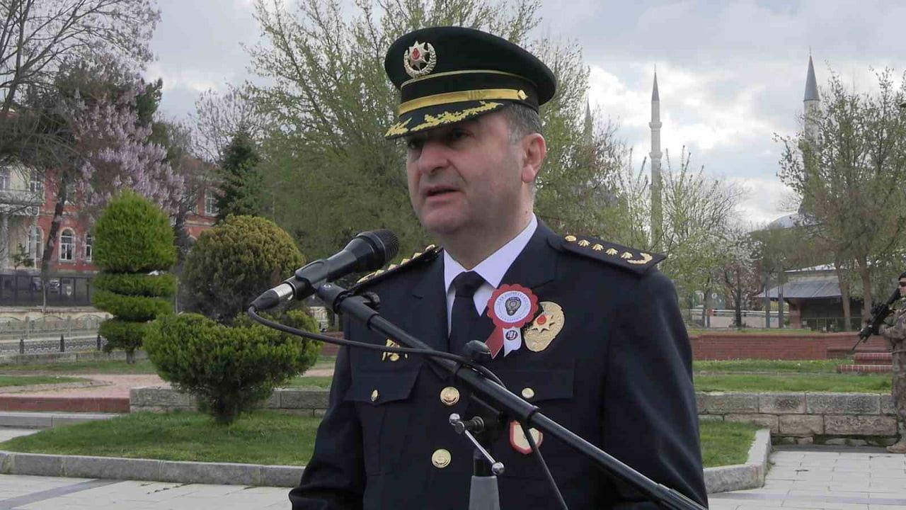 Edirne'de Türk Polis Teşkilatı'nın 181. yılı törenle kutlandı