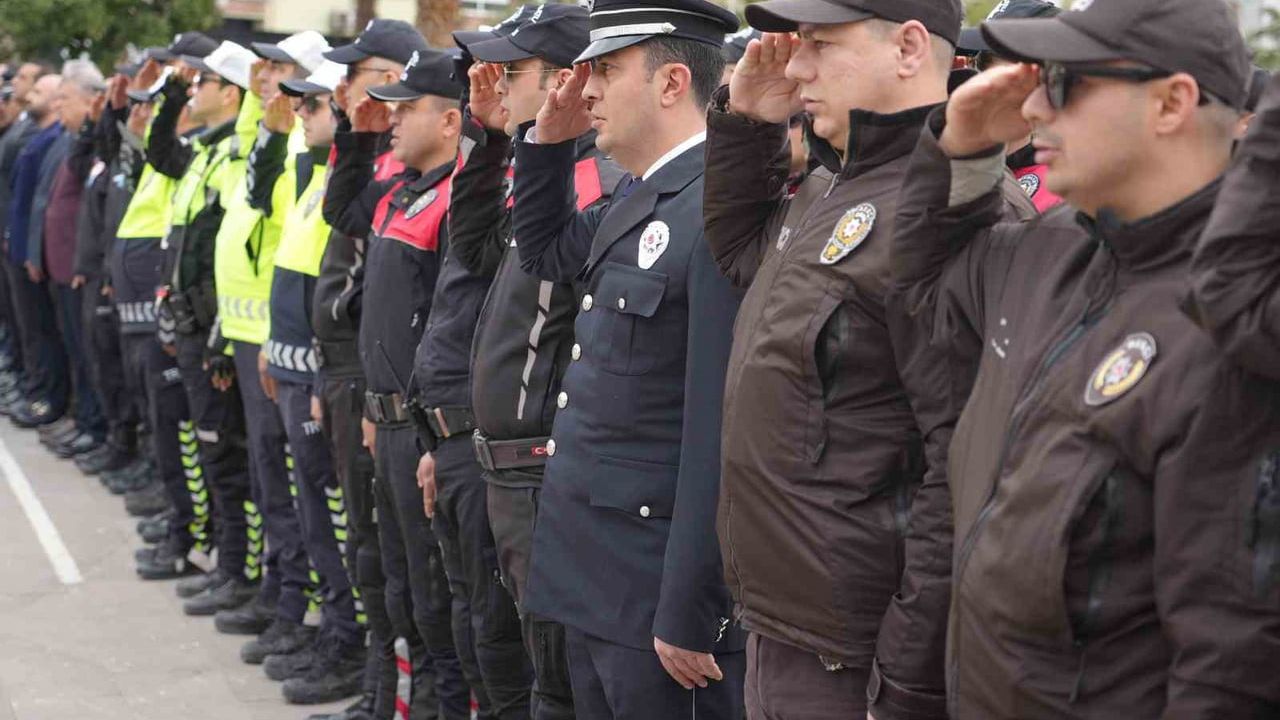 Edremit'te Türk Polis Teşkilatı'nın 181. kuruluş yıl dönümü resmi törenle kutlandı