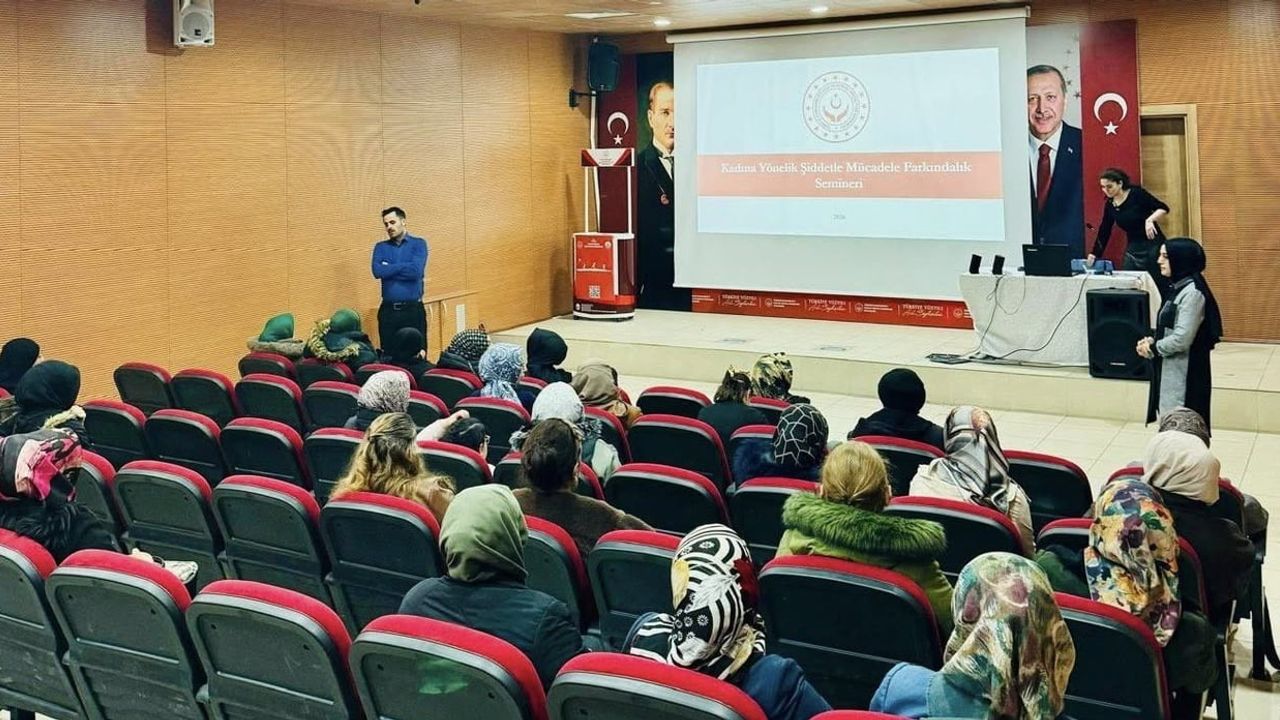 Elazığ'da 'Ailenin Korunması ve Şiddetle Mücadele' farkındalık eğitimi düzenlendi