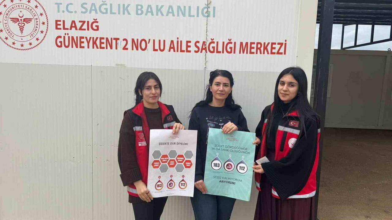 Elazığ'da Kadına Yönelik Şiddetle Mücadelede Farkındalık Çalışmaları Sürüyor