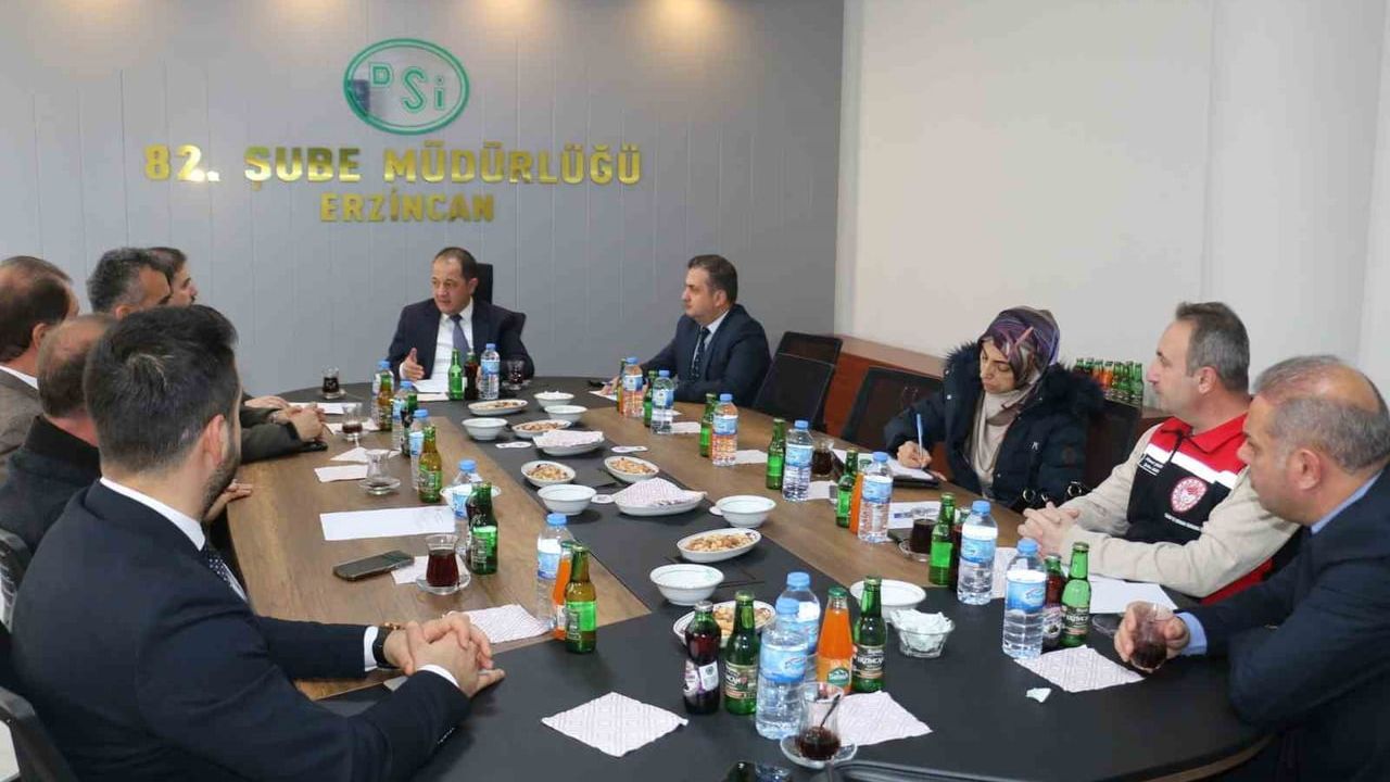 Erzincan'da tarım sezonu öncesi koordinasyon toplantısı yapıldı