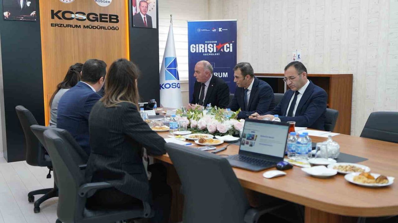 Erzurum'da girişimcilik ekosistemine destek: Saim Özakalın Girişimci Seçmeleri Jüri Toplantısına Katıldı