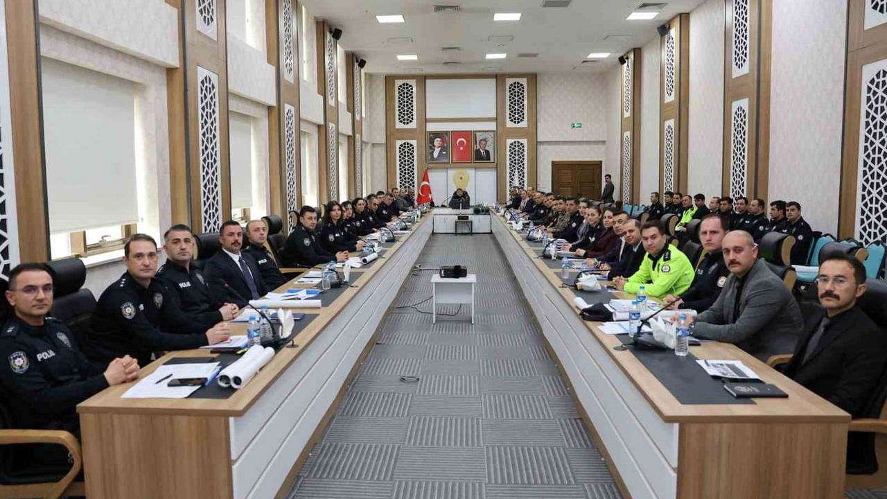 Erzurum Emniyeti 2026 İlk Çeyrek Faaliyetlerini Değerlendirdi
