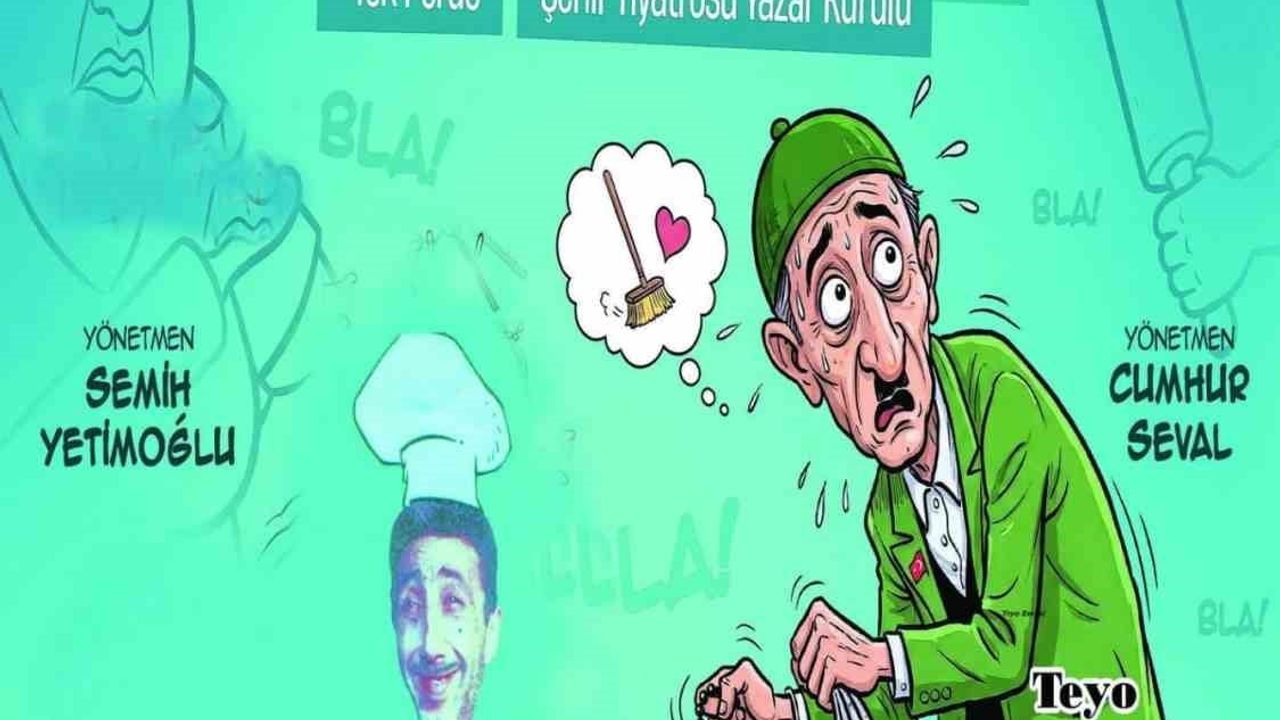 Erzurum Şehir Tiyatrosu 'Kılıbık Hayrullah' ile Türkiye turnesine çıkıyor