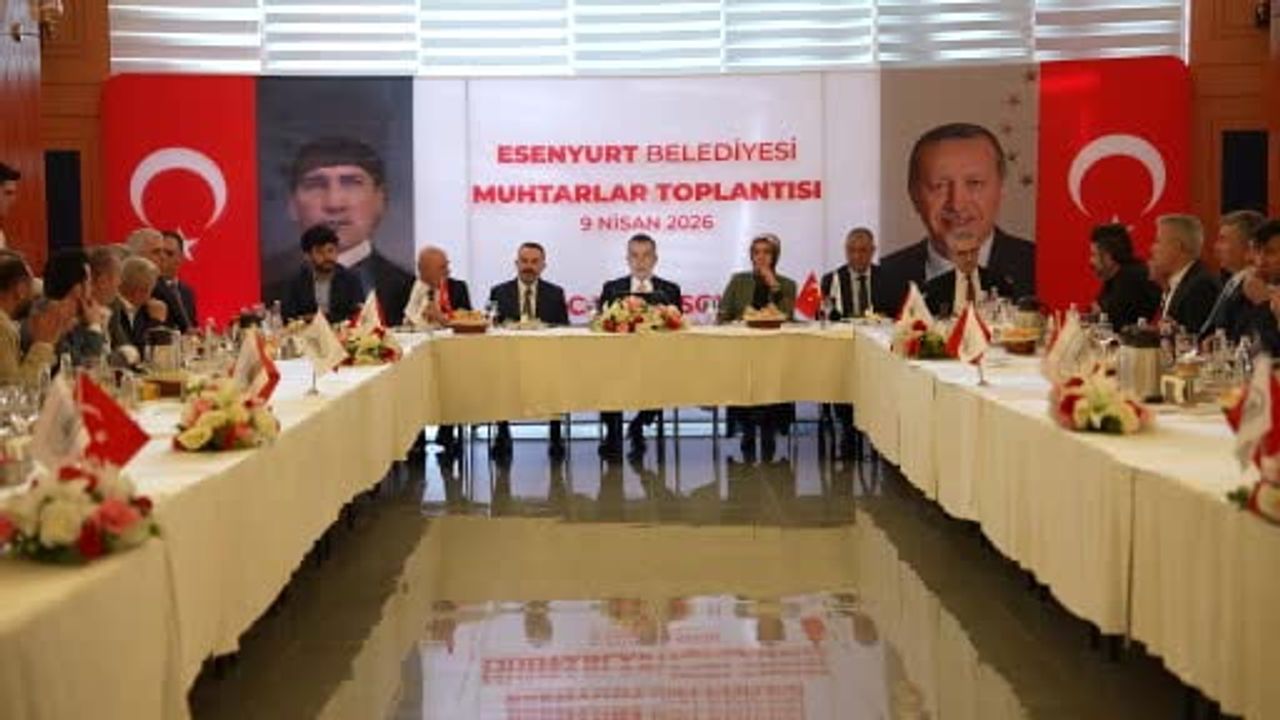 Esenyurt muhtarlarından Zafer Mahallesi’ndeki İlçe Emniyet Müdürlüğü projesine tam destek