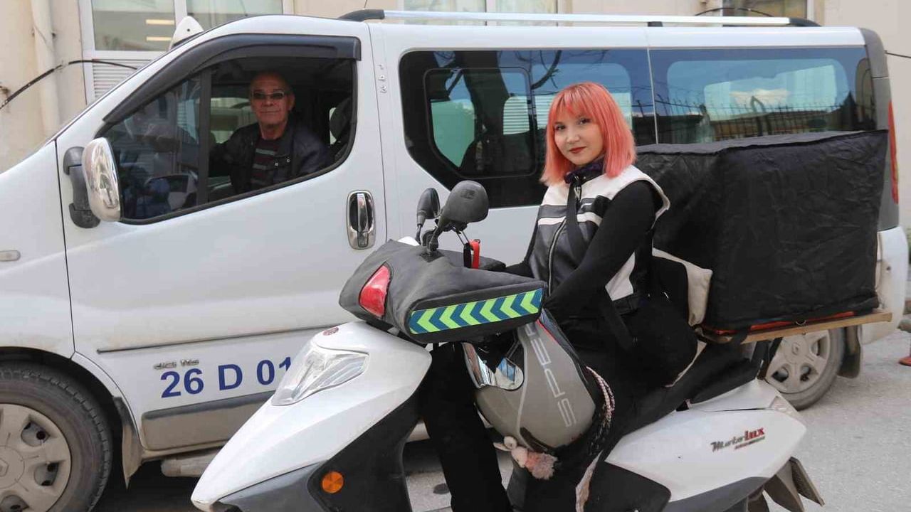 Eskişehir'de 29 yıllık evlat acısı trafikte kuryeye yansıdı