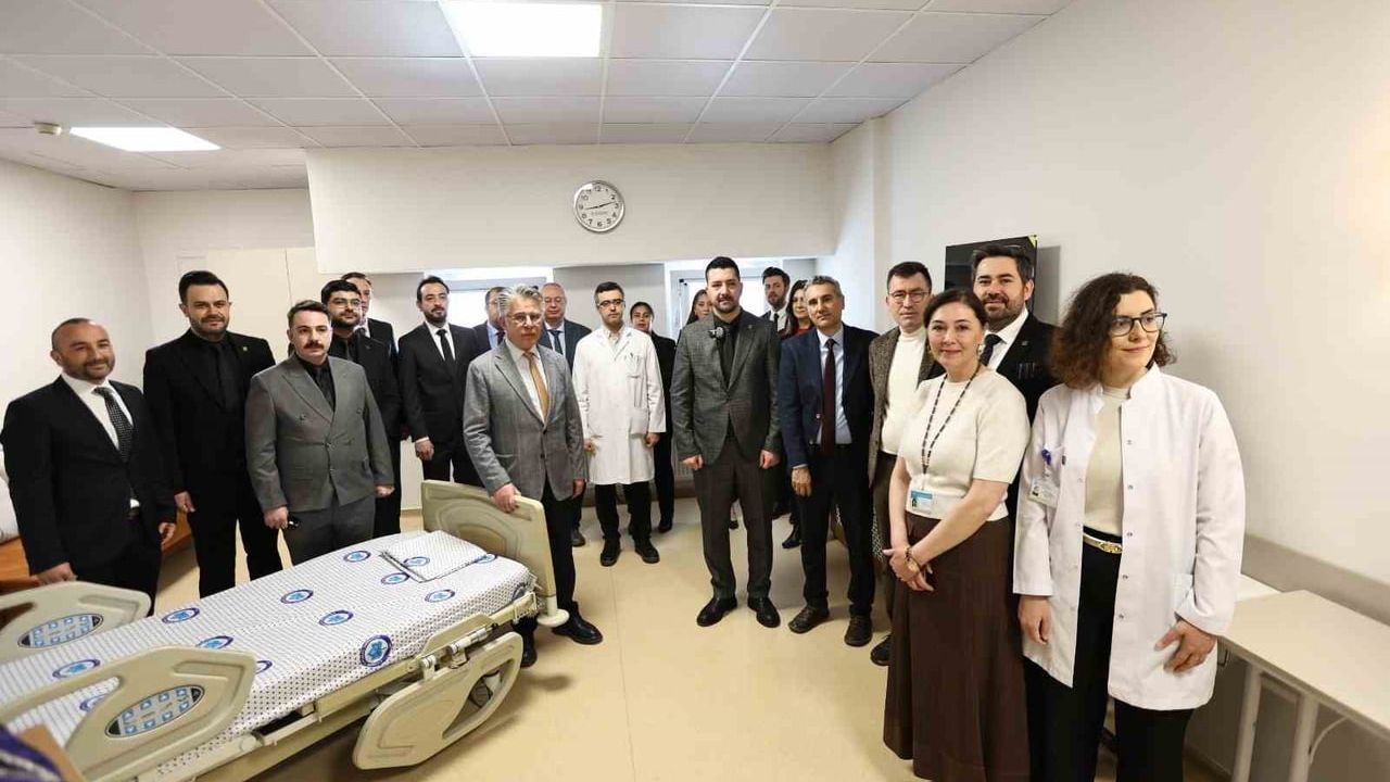 ESMİAD'dan ESOGÜ Onkoloji Bölümü'ne 3 yeni hasta odası