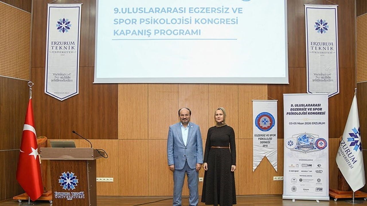 ETÜ ev sahipliğinde 9. Uluslararası Egzersiz ve Spor Psikolojisi Kongresi tamamlandı