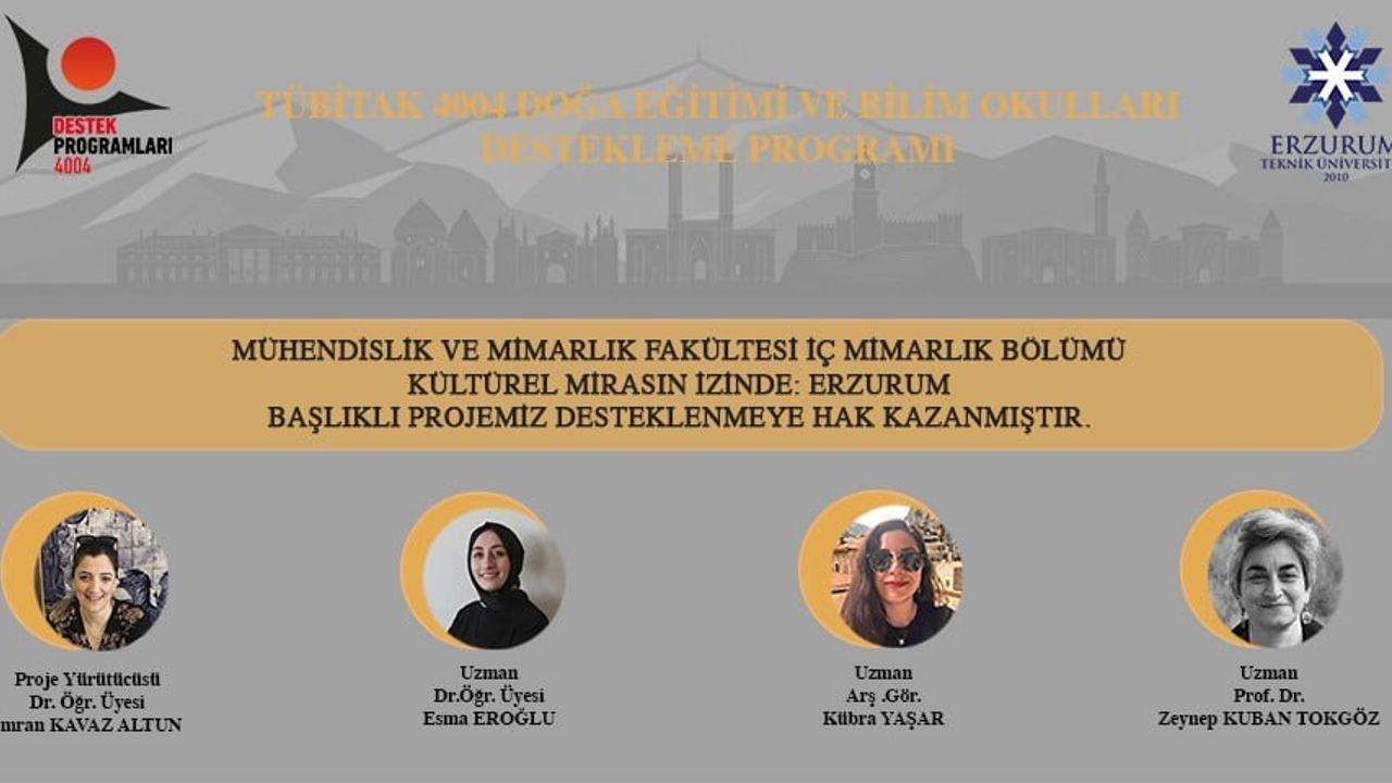 ETÜ'nün TÜBİTAK 4004 Projesi Kültürel Mirası Çocuklara Aktaracak