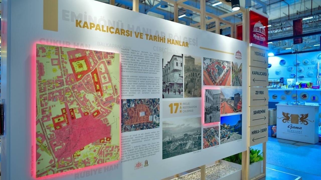 Fatih Belediyesi, 9. Heritage İstanbul Fuarı'nda Kültürel Miras Çalışmalarını Tanıttı