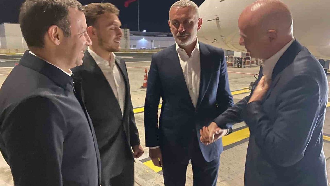 FIFA Başkanı Gianni Infantino, FIFA Arena projesinin resmi açılışı için İstanbul'da