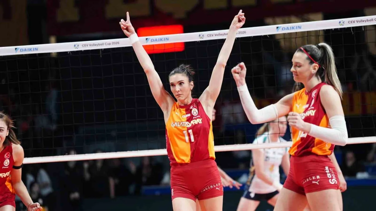 Galatasaray, 2026 CEV Kupası şampiyonluğuyla Avrupa'da üç branşta kupa kazanan ilk Türk takımı oldu