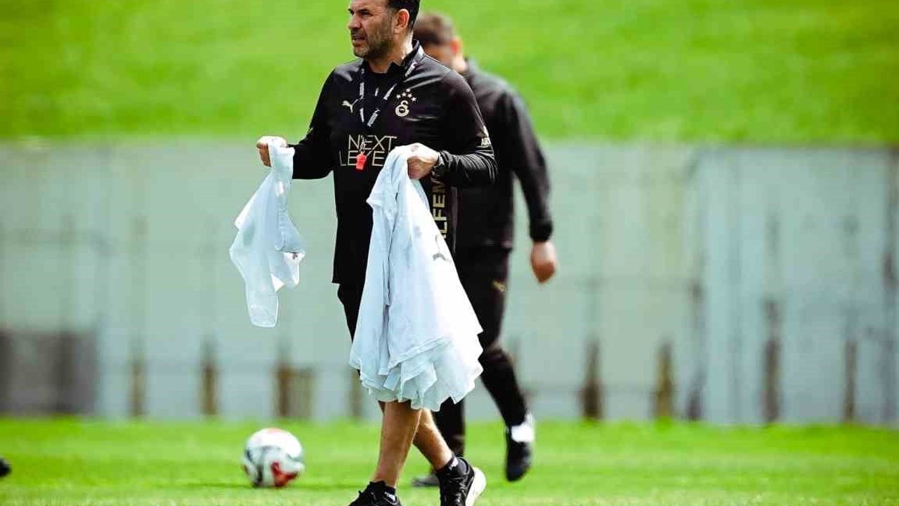 Galatasaray, Göztepe maçı hazırlıklarını Kemerburgaz'da tamamladı