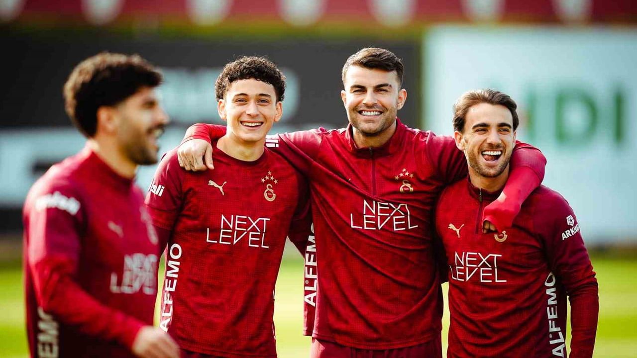 Galatasaray, Kocaelispor maçı hazırlıklarını Metin Oktay Tesisleri'nde tamamladı