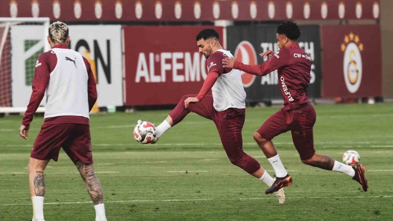 Galatasaray, Kocaelispor maçı için Kemerburgaz'da hazırlıklara başladı