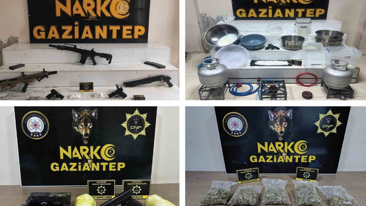 Gaziantep’te 2026'nın İlk Üç Ayında Narkotik Operasyonları: 470 Tutuklama